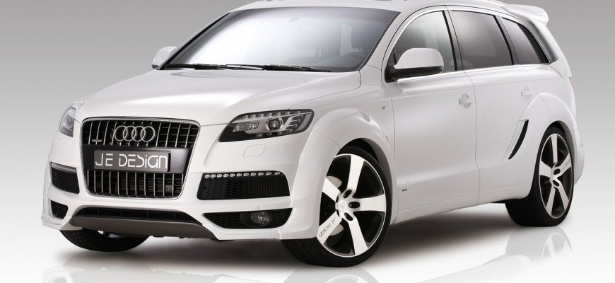 Audi Q7 S-Line od JE Desing je športovec s 22 palcovými kolesami